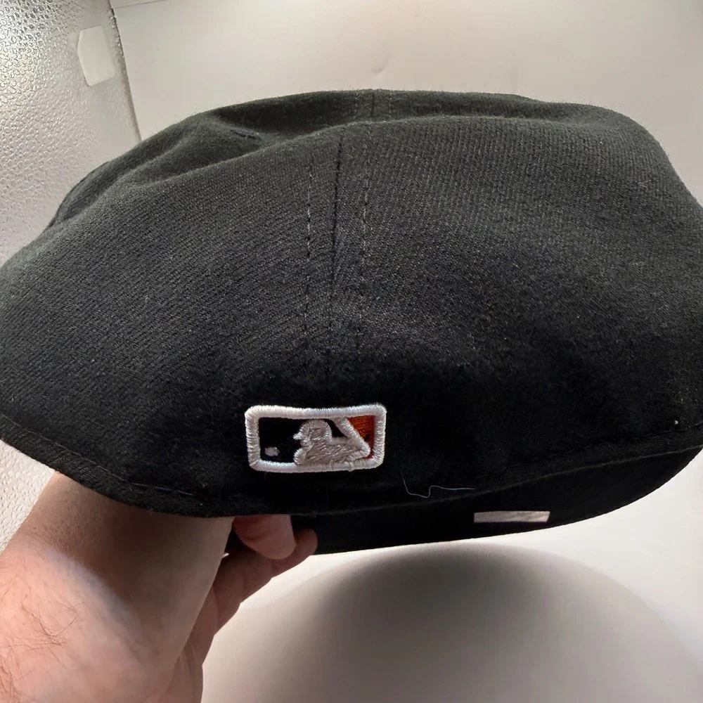 New Era 59FIFTY Miami Marlins MLB Official‎ On-Field Fitted Hat Black Size 8